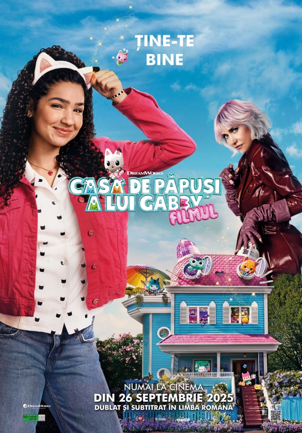 Afis CASA DE PĂPUȘI A LUI GABBY: FILMUL